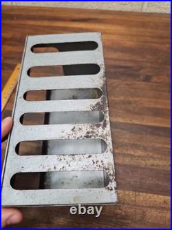 B7- RARE vintage MILLERS FALLS Wood Chisels Hardware Store Display Rack Sign