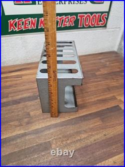 B7- RARE vintage MILLERS FALLS Wood Chisels Hardware Store Display Rack Sign