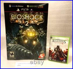 BIOSHOCK 2 Oversized 1.5 FT Promo Store Display Standee Box XBOX 360 PS3 PC RARE