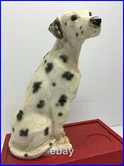 BUDWEISER DALMATIAN DOG STORE DISPLAY STATUE VINTAGE rare bar beer sign