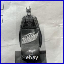 Batman Mountain Dew Store Display Cooler With Original Box Never Used! RARE