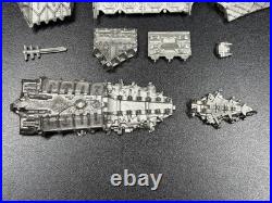 Battlefleet Gothic BFG Chaos Cruiser 3-UP Metal Store Promo Display VERY RARE