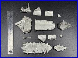 Battlefleet Gothic BFG Chaos Cruiser 3-UP Metal Store Promo Display VERY RARE