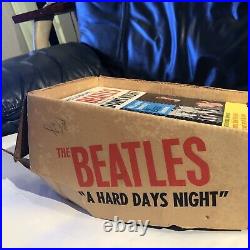 Beatles Rare A Hard Day's Night In-store Magazine Display With Magazine