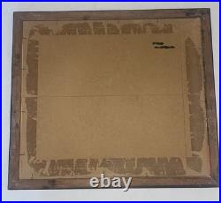 Beautiful Antique Resisting Ties Advertisement Store Display Framed Rare