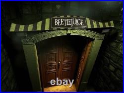 Beetlejuice Cardboard Store Display Set Rare Promotional Not Sold In Stores