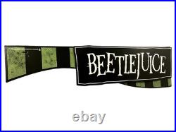 Beetlejuice Cardboard Store Display Set Rare Promotional Not Sold In Stores