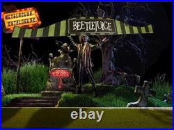 Beetlejuice Cardboard Store Display Set Rare Promotional Not Sold In Stores
