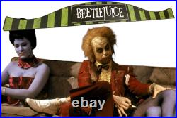 Beetlejuice Cardboard Store Display Set Rare Promotional Not Sold In Stores
