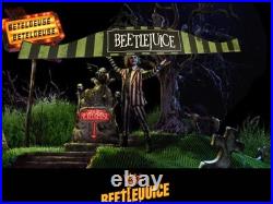 Beetlejuice Cardboard Store Display Set Rare Promotional Not Sold In Stores