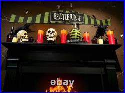 Beetlejuice Cardboard Store Display Set Rare Promotional Not Sold In Stores
