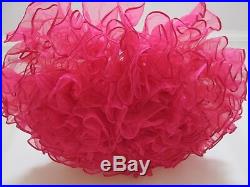 Betsey Johnson Boutique Store Display Decor GIANT Pink Petticoat Tutu Skirt RARE