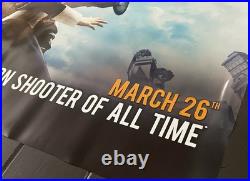 Bioshock Promo Display Vinyl Grommet Banner LARGE 3'x6' Store Display RARE