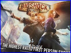 Bioshock Promo Display Vinyl Grommet Banner LARGE 3'x6' Store Display RARE