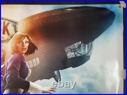 Bioshock Promo Display Vinyl Grommet Banner LARGE 3'x6' Store Display RARE