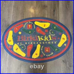 Birkikids By Birkenstock Store Display Rubber Floor Mat Advertisement RARE HTF