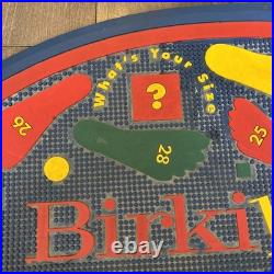 Birkikids By Birkenstock Store Display Rubber Floor Mat Advertisement RARE HTF