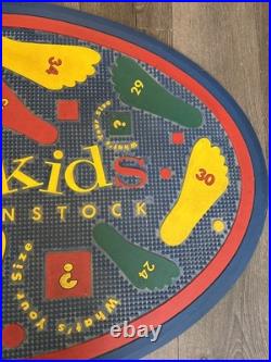 Birkikids By Birkenstock Store Display Rubber Floor Mat Advertisement RARE HTF