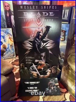 Blade Rush Hour Standee Video Store Display VHS 90s Action Horror Rare Vampire