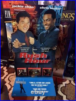 Blade Rush Hour Standee Video Store Display VHS 90s Action Horror Rare Vampire