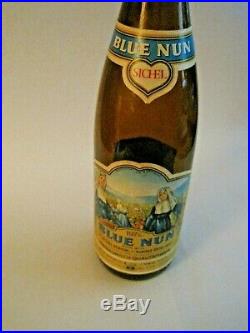 Blue Nun Rare Vintage Advertising Salesman Liquor Display Bottle Stand