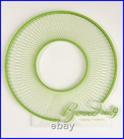 Bond No. 9 Neon Art Rare Collectors Plexiglass Perfume Display Green Wall Art