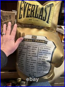 Boxing Glove Store Display Hall of Fame Cassius Clay Vintage Oversized RARE