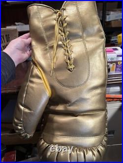 Boxing Glove Store Display Hall of Fame Cassius Clay Vintage Oversized RARE