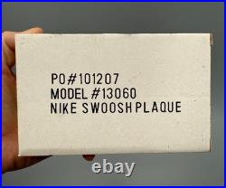 Brand New And Rare Nike Swoosh Logo Plaque Vision 2005 Acrylic Store Display