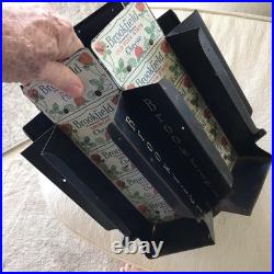 Brookfield Cheese Vintage Tin Country Store Revolving Display Stand. Rare