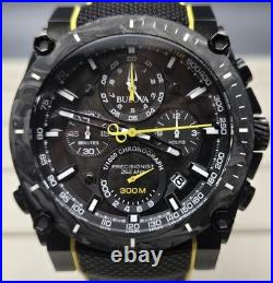 Bulova 98B312 Men's Precisionist Chronograph Store Display Rare 300M Watch