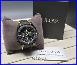 Bulova 98B312 Men's Precisionist Chronograph Store Display Rare 300M Watch