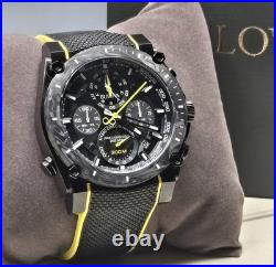 Bulova 98B312 Men's Precisionist Chronograph Store Display Rare 300M Watch Bulova 98B312 Men's Precisionist Chronograph Store Display Rare 300M Watch