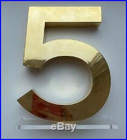 CHANEL DISPLAY FACTICE store NO 5 gold gift very rare