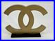 CHANEL LOGO Coco Mark Store Display Chanel Logo Rare Used GENIUNE