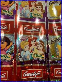 Campbell Soup Advertising Retail Store Display Sign Cartoon Characters Rare