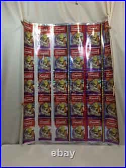 Campbell Soup Advertising Retail Store Display Sign Shrek Foil Dream Works Rare