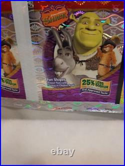 Campbell Soup Advertising Retail Store Display Sign Shrek Foil Dream Works Rare