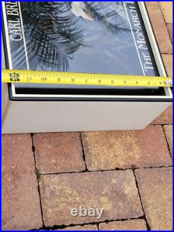 Carl Brenders The Monarch Is Alive Bald Eagle Lighted Dealer Store Display Rare