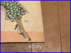 Carole Lombard Ultra Rare Store Display Poster Sign 1936 Hollywood Patterns