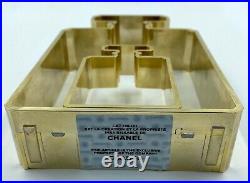 Chanel Display Factice Store Gold Bottles 16 CM Super Rare Vip Gift