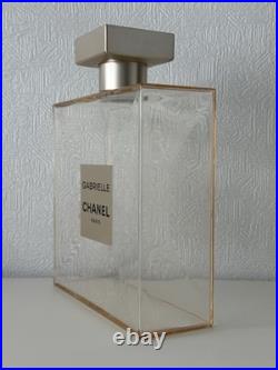 Chanel Gabrielle Factice Store Display Chanel Rare Bottle Plastic France Chanel Gabrielle Factice Store Display Chanel Rare Bottle Plastic France