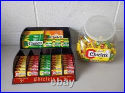 Chicklets Vintage mercantile Store Counter gum Display 167 Ct Gum! RARE