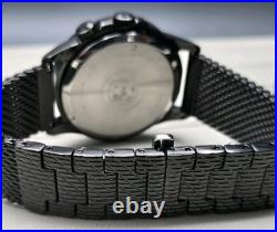 Citizen BU4025-76E Eco-Drive World Time Black IP Mens Watch Store Display Rare