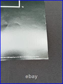 Crash Bandicoot 1996 Sony Playstation PS1 Store Display Promo Poster Sign RARE