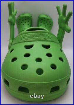 Crocs Croslite Store Big Display Figure 70cm Novelty Rare Used Green