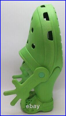 Crocs Croslite Store Big Display Figure 70cm Novelty Rare Used Green