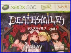 DEATHSMILES Store Promo Poster Display Xbox 360 Death Smiles 2009 CAVE JP RARE