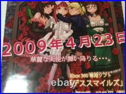 DEATHSMILES Store Promo Poster Display Xbox 360 Death Smiles 2009 CAVE JP RARE