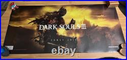 Dark Souls 3 Large Banner Size Promotional Store Display Poster + Bonus RARE